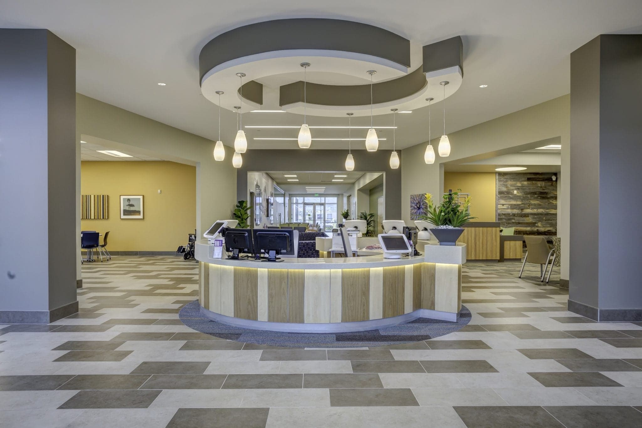 Image of Salem medical campus lobby